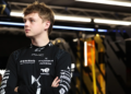 aylor Barnard of Great Britain and DS PENSKE looks on in the Pitlane during qualifying, ahead of the London E-Prix, Round 16 of the 2026 FIA Formula E World Championship at ExCel London on August 15, 2026 in London, England. (Photo by Alastair Staley/LAT Images)