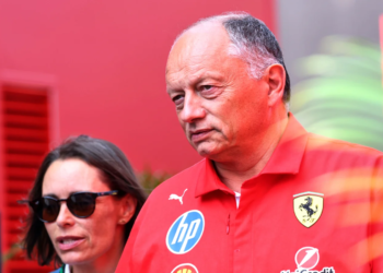 Frederic Vasseur (FRA) Scuderia Ferrari Team Principal. 17.07.2026. Formula 1 World Championship, Rd 10, Belgian Grand Prix, Spa Francorchamps, Belgium, Practice Day.