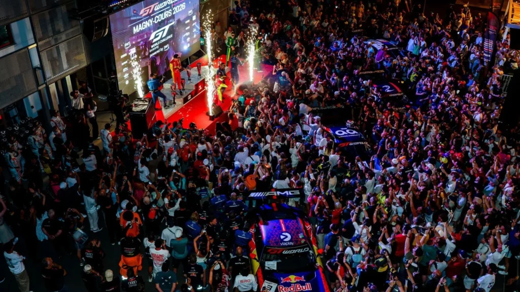The Verstappen Racing car took victory