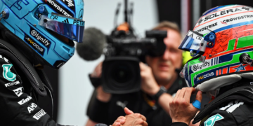 Mercdes F1 Kimi Antonelli George Russell Penalties