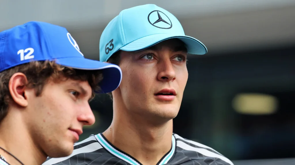 Toto Wolff Mercedes team principal suggests the team will not favour Antonelli over Russell early in the season