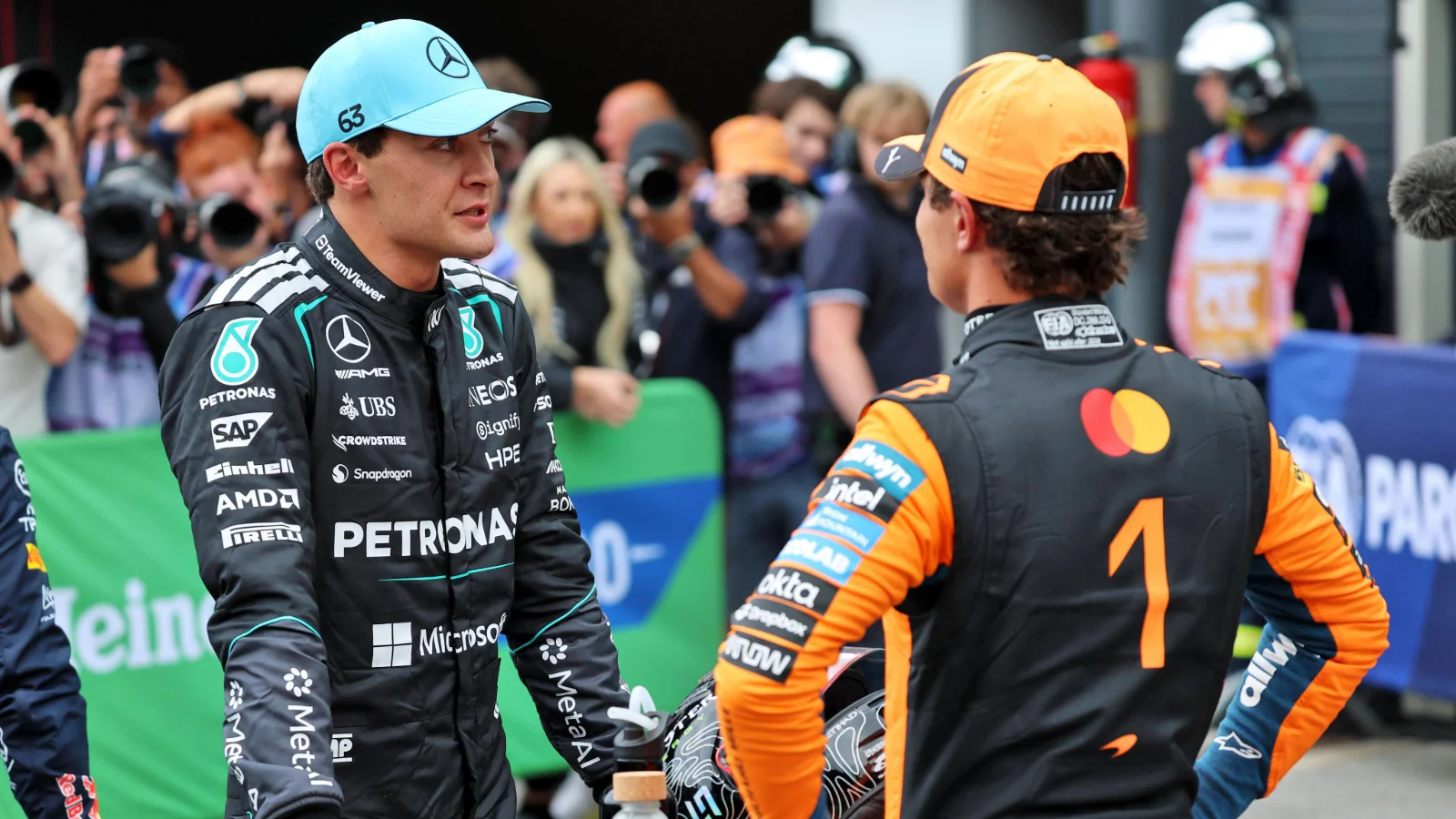 George Russell F1 Mercedes Dutch Grand Prix