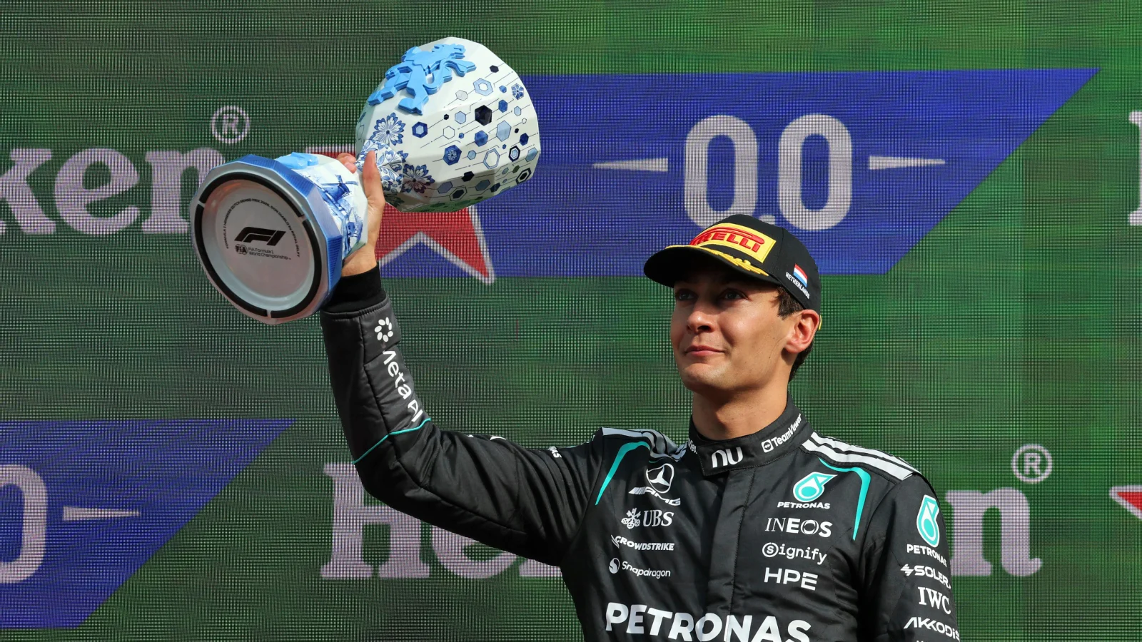 Mercedes George Russell F1 Dutch Grand Prix