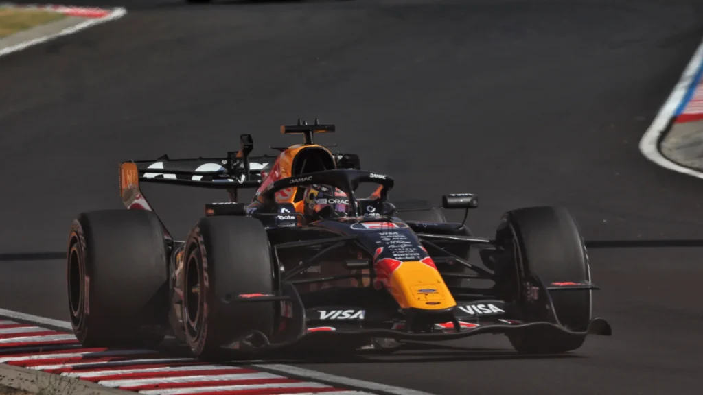 Max Verstappen (NLD) Red Bull Racing RB22. 26.07.2026. Formula 1 World Championship, Rd 11, Hungarian Grand Prix, Budapest, Hungary, Race Day.