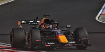 Max Verstappen (NLD) Red Bull Racing RB22. 26.07.2026. Formula 1 World Championship, Rd 11, Hungarian Grand Prix, Budapest, Hungary, Race Day.