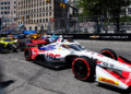 Palou running an HRC livery at this year's Detroit Grand Prix. Photo: Kevin Dejewski