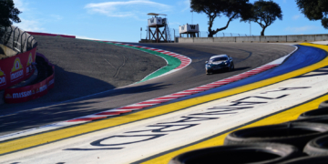 Zanardi's name was freshly painted on the side of the track this weekend. Photo: Kevin Dejewski