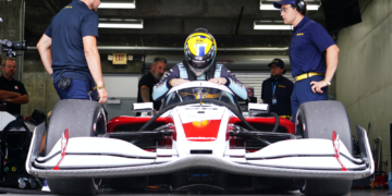 Rossi will once again be one of the first test drivers of the IR-28. Photo: Kevin Dejewski