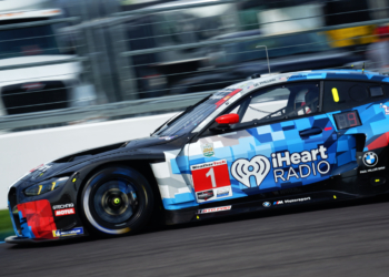 The #1 BMW will start at the head of the GTD Pro grid. Photo: Kevin Dejewski