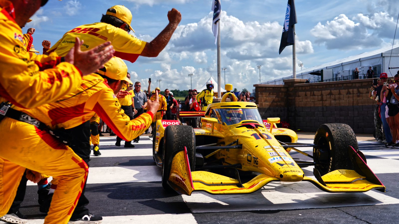 Plenty to celebrate with IndyCar's latest popularity growth. Photo: Kevin Dejewski