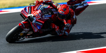 Marc Marquez pips Aprilia riders to top final San Marino MotoGP practice