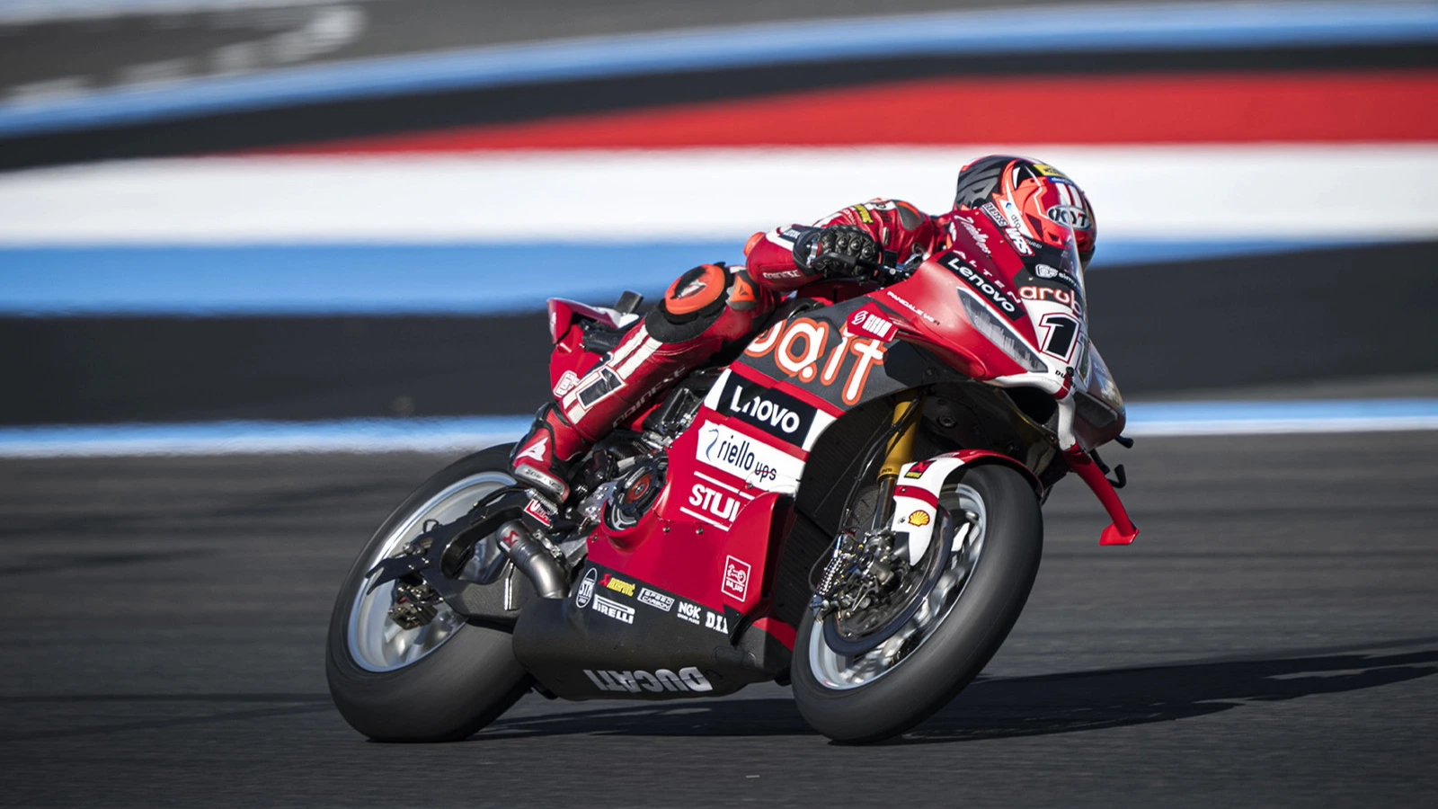 Nicolo Bulega claims treble after red-flagged French WorldSBK Race 2 victory