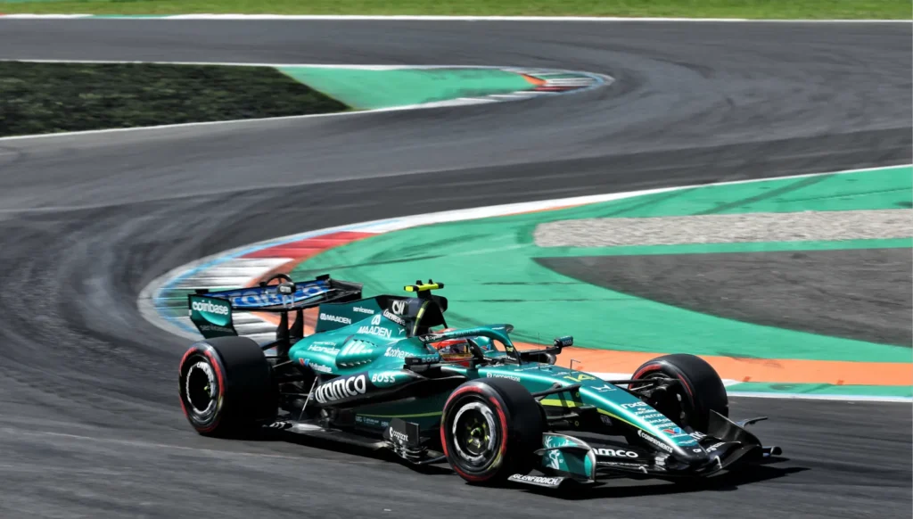 Alonso retired from the Italian GP after a pit lane start