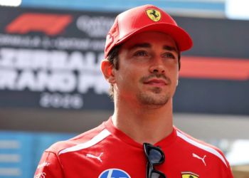Charles Leclerc (MON) Scuderia Ferrari. 23.09.2026. Formula One World Championship, Rd 15, Azerbaijan Grand Prix, Baku, Azerbaijan, Preparations Day.