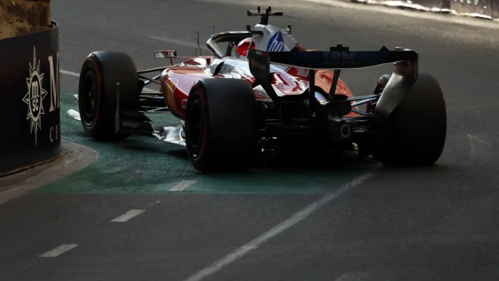 Charles Leclerc threaded Baku well to take second
