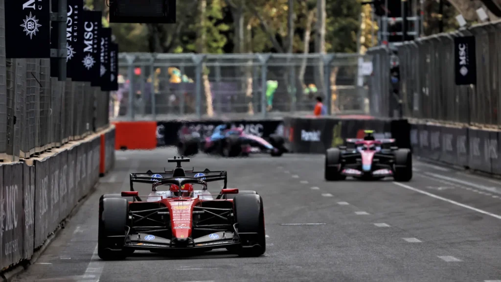 Charles Leclerc managed to take second place on the grid
