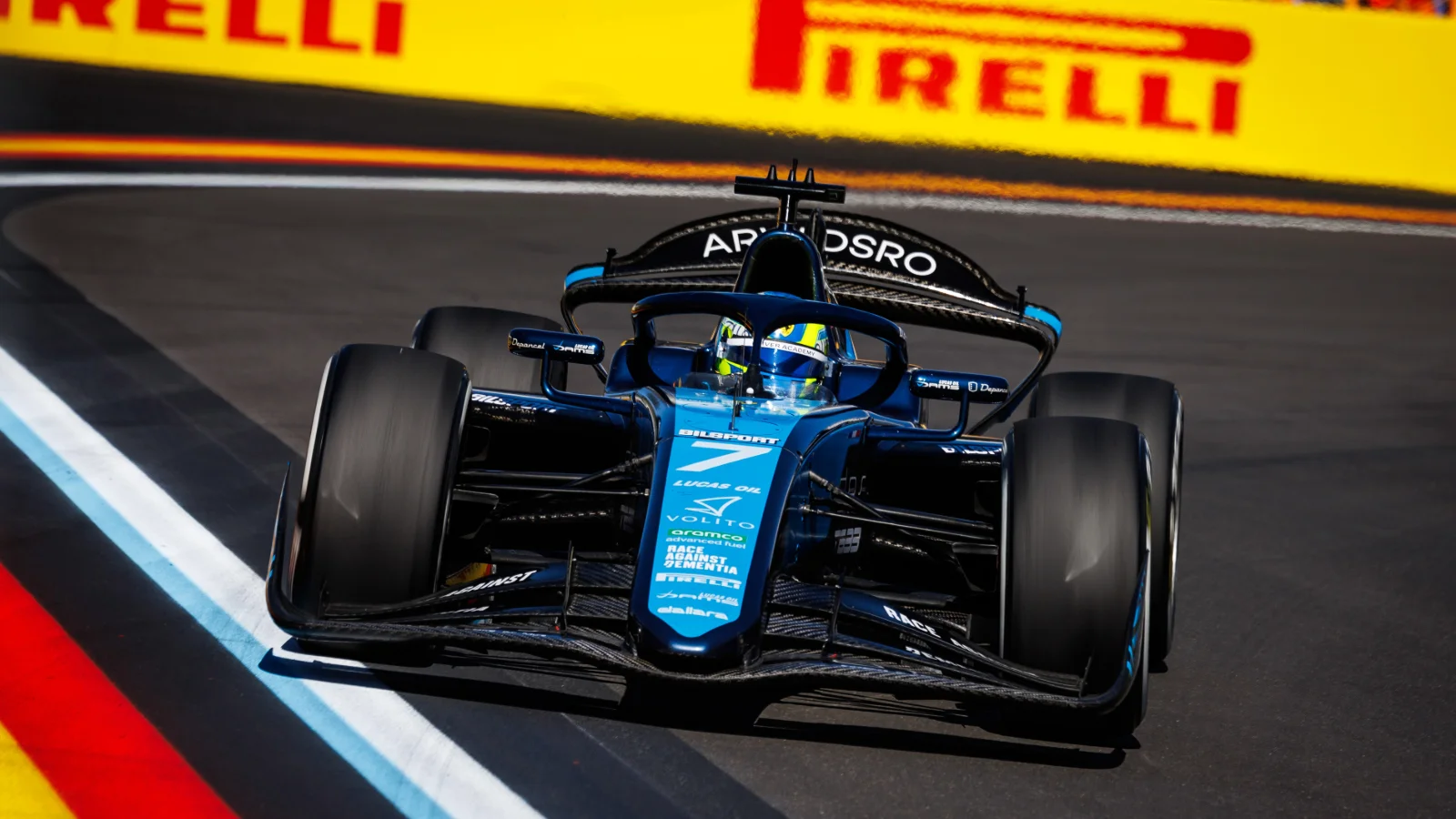 Dino Beganovic (SWE) DAMS. 11.09.2026. FIA Formula 2 Championship, Rd 11, Madrid, Spain, Friday.