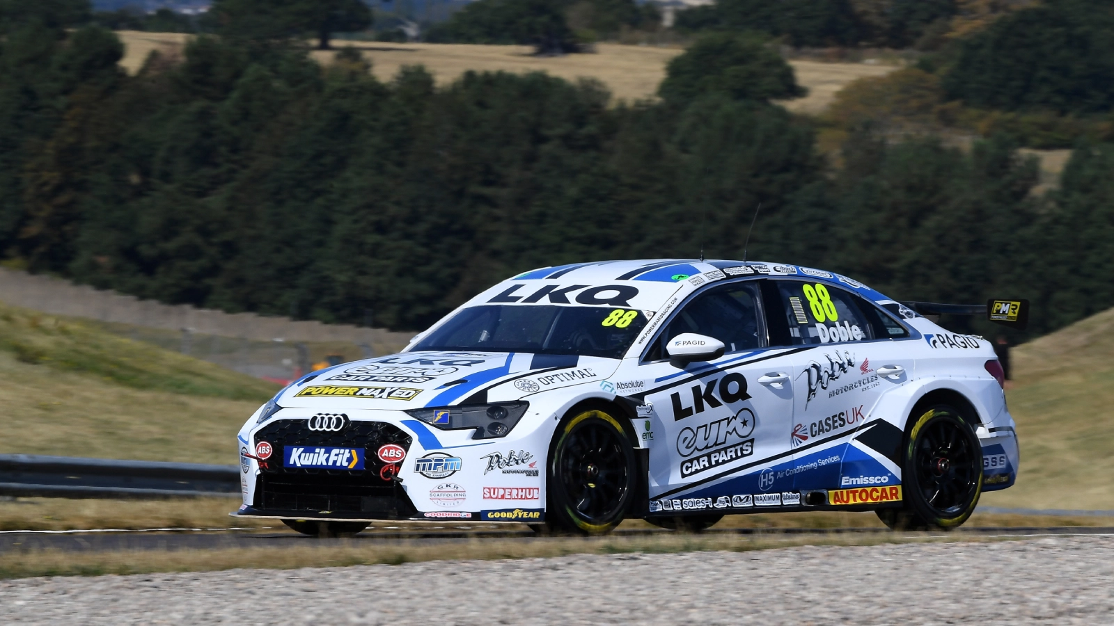 Mikey Doble controls BTCC Silverstone Race to Pole