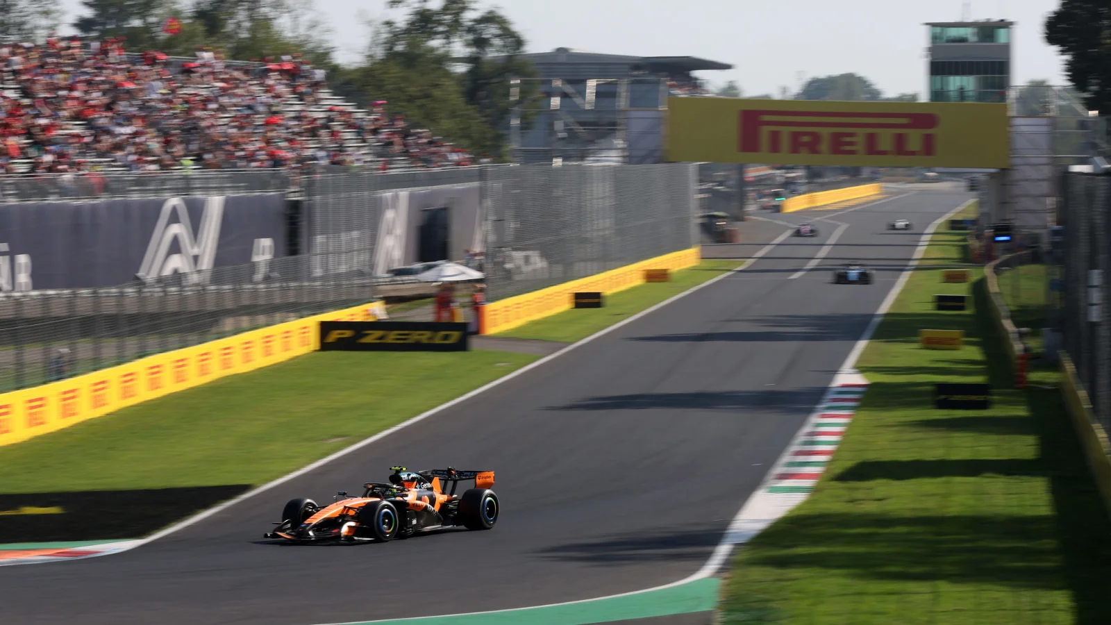 Qualifying for the F1 Italian Grand Prix produced an exciting result