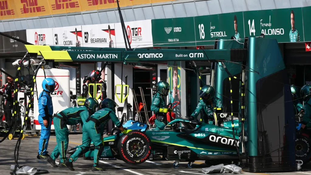 Alonso retired from the Italian GP on Lap 23
