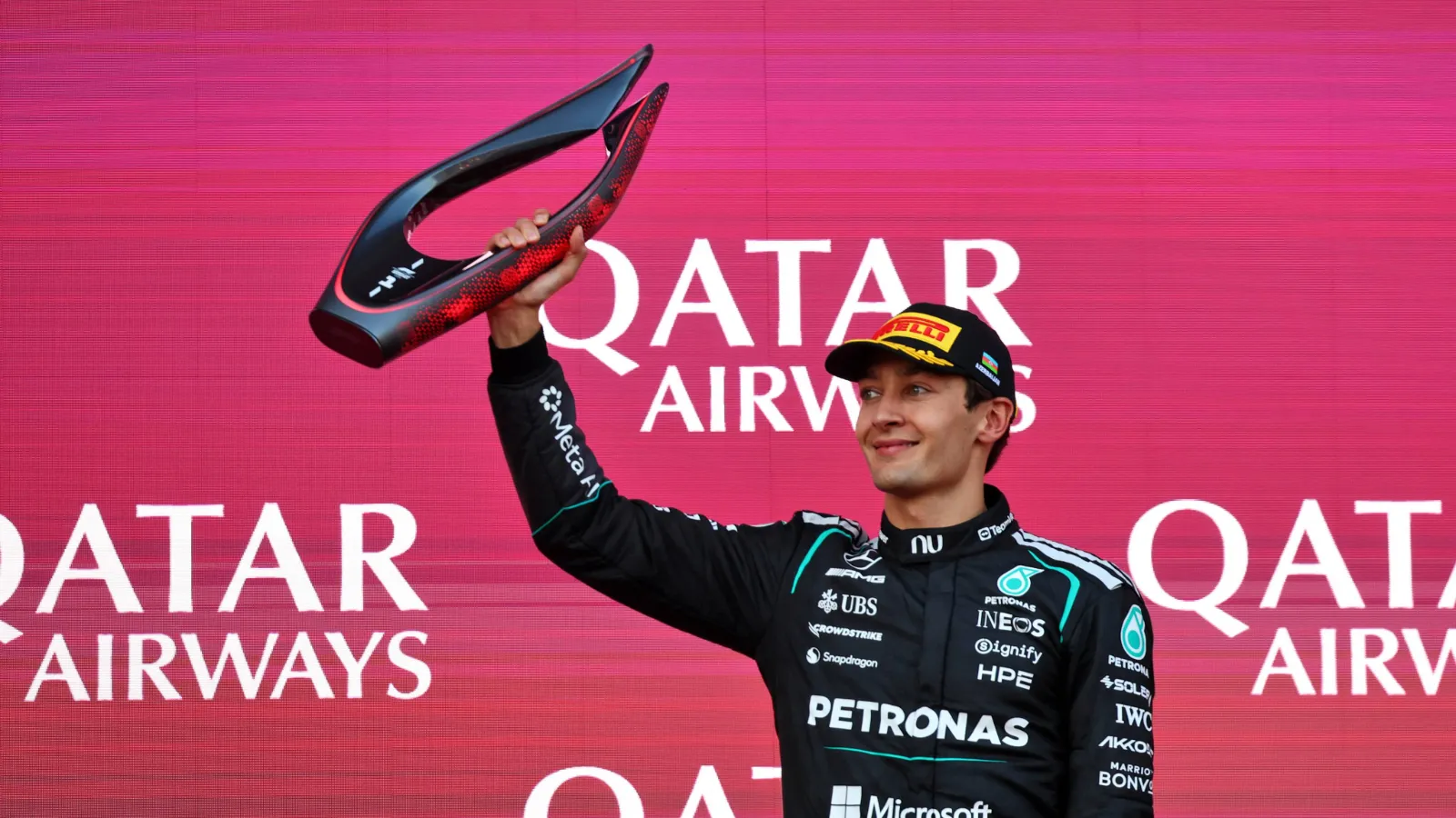 George Russell took his first win since Austria at the F1 Azerbaijan GP