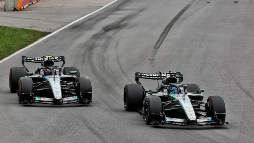 George Russell must prove he can battle with Kimi Antonelli once again