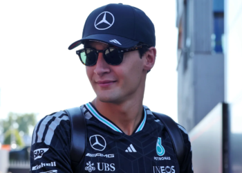 George Russell (GBR) Mercedes AMG Formula One Team. 03.09.2026. Formula 1 World Championship, Rd 13, Italian Grand Prix, Monza, Italy, Preparation Day.