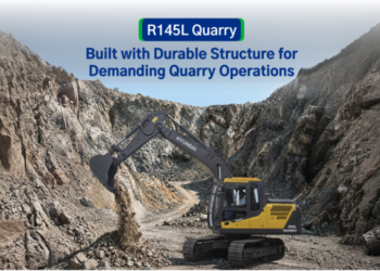 Hyundai introduces the R145L quarry excavator for demanding quarry operations