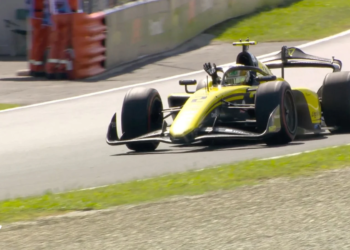 F2 title challenger spins out as Joshua Duerksen produces Monza masterclass