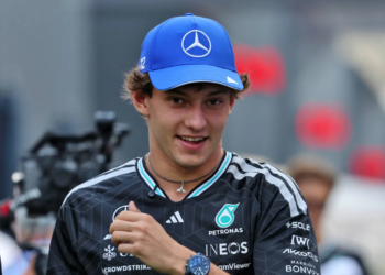 Kimi Antonelli finished fifth at the F1 Azerbaijan GP