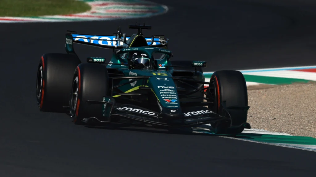 Lance Stroll suffered his 100th Q1 elimination