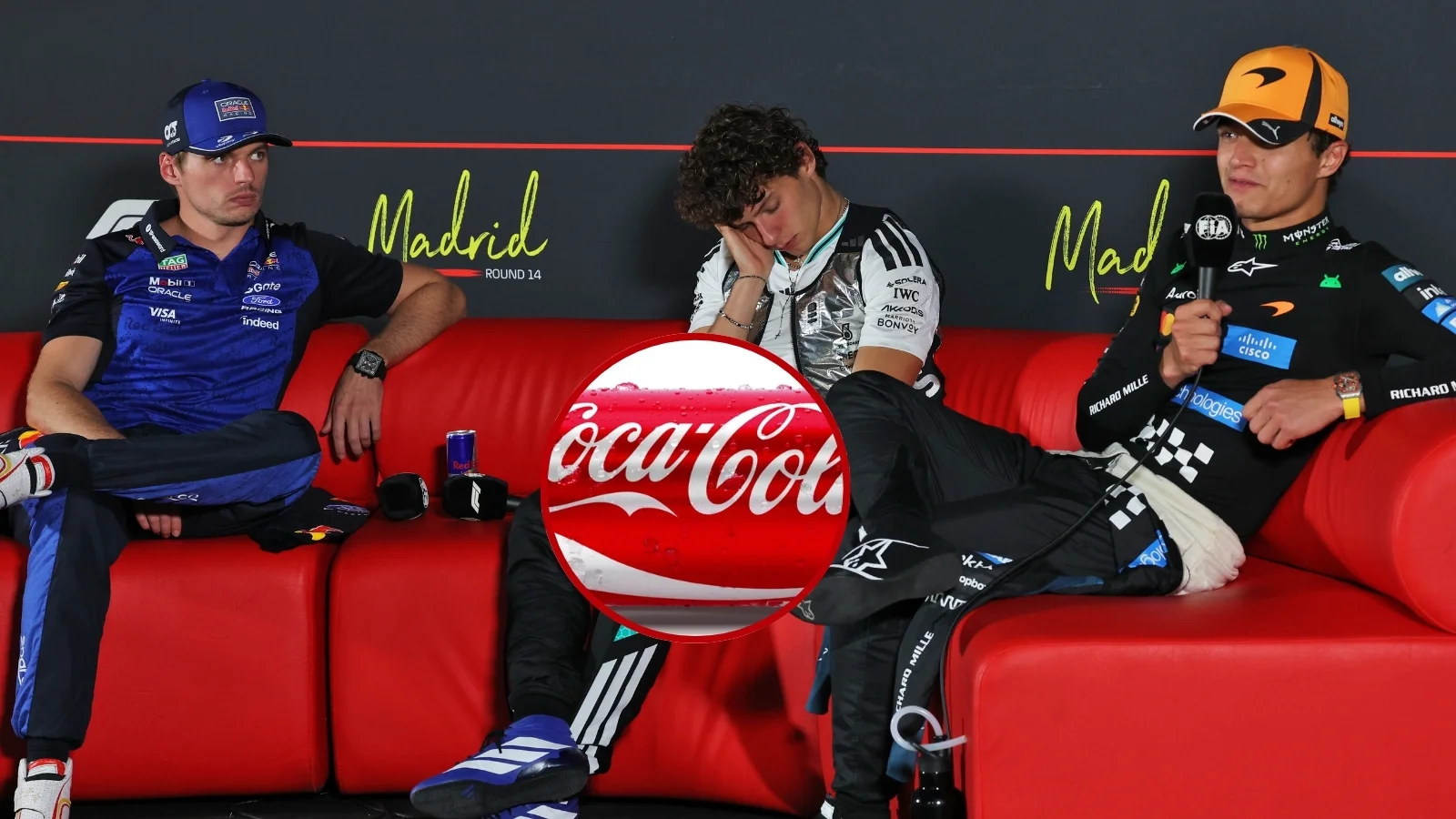Lando Norris offers fizzy response to F1 cooldown Coke request