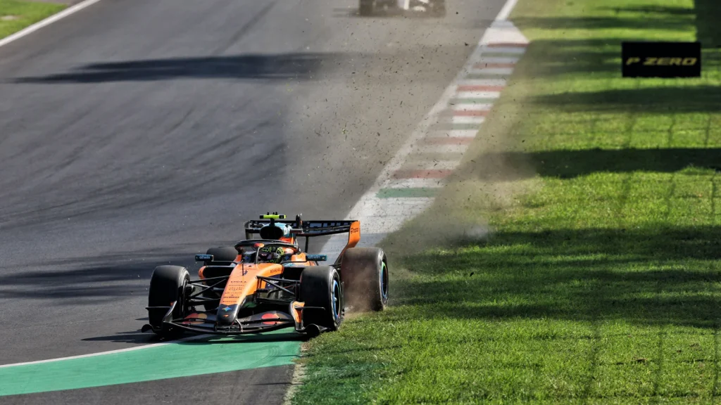 Drivers ran wide during FP2 for the F1 Italian GP