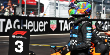 Lando Norris has been praised for his pole position lap in Madrid