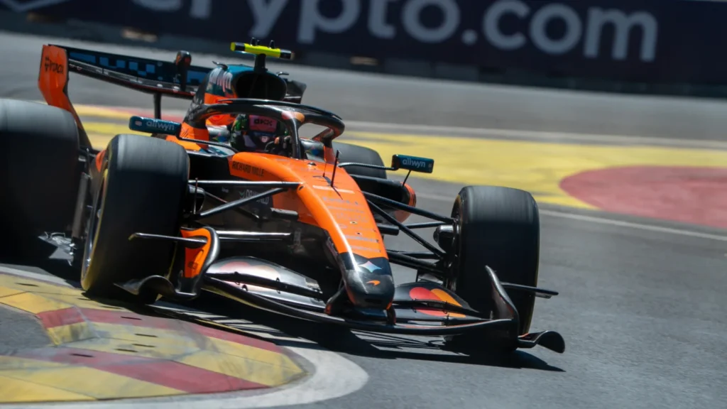 Lando Norris was unlucky to miss out on victory. Image: Daniel Gonzalez