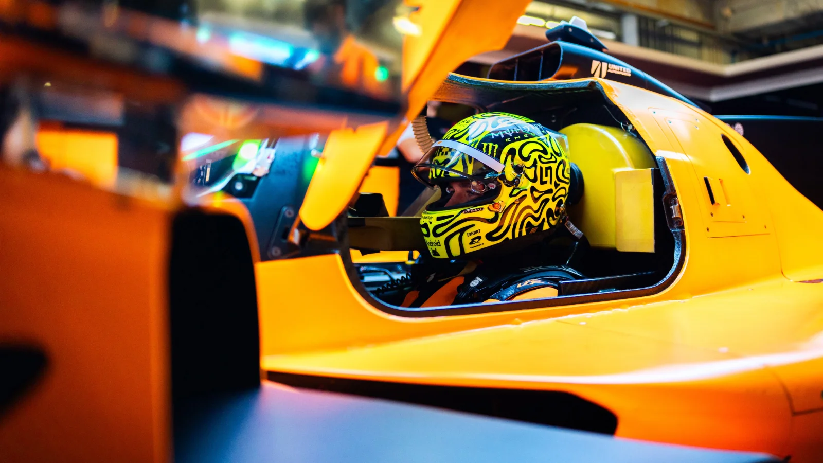 Lando Norris casts Madring woes aside with unique McLaren outing