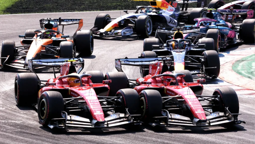 Initially the duo did not agree with the other's opinion on the Lap 1 incident