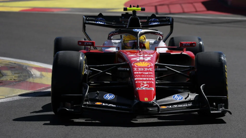Lewis Hamilton failed to secure pole position despite topping the standings early in Q3