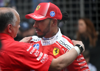 Lewis Hamilton called out for ‘undermining’ Fred Vasseur Ferrari leadership