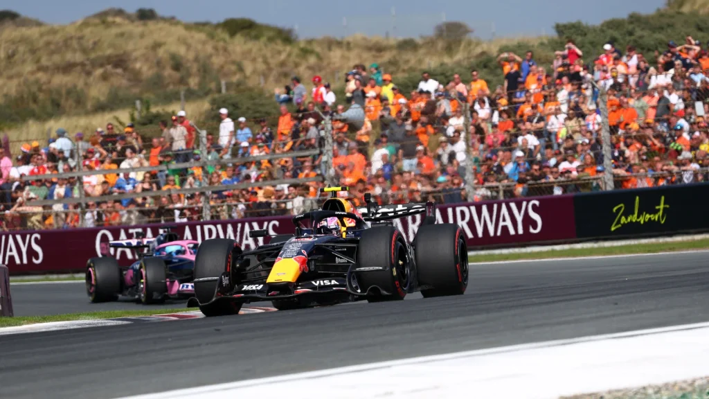 Liam Lawson raced to seventh in Zandvoort
