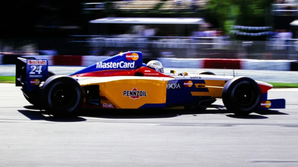 The car took to the track in Australia with disastrous results