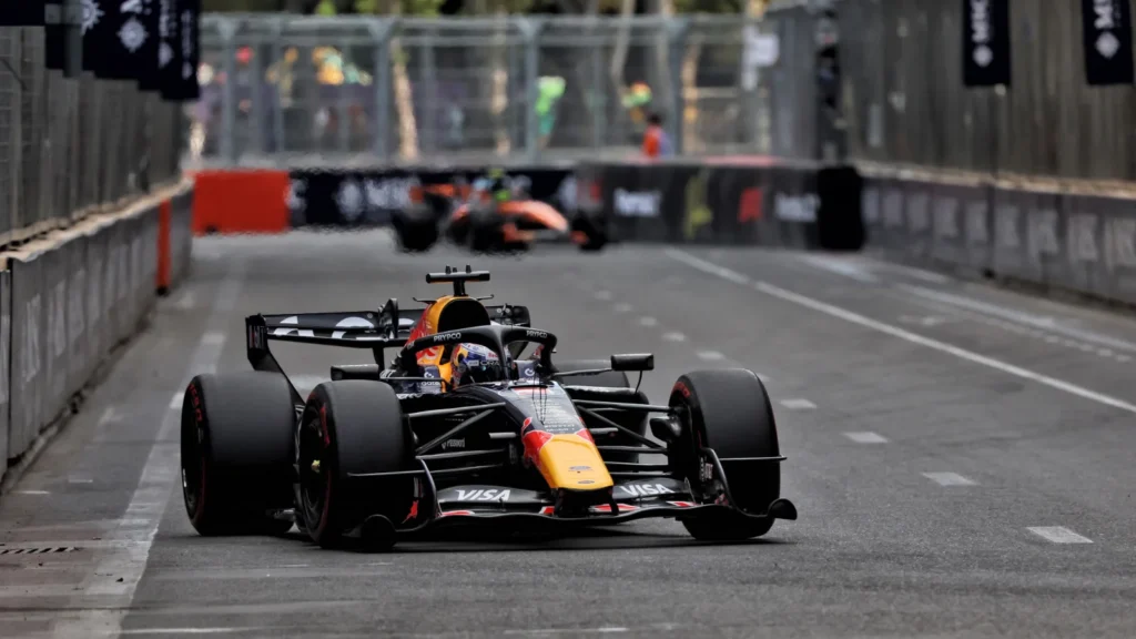Max Verstappen was left down on power in qualifying in Baku