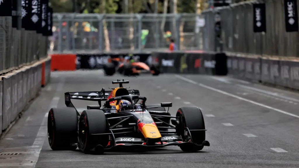 Verstappen had a strong outing at the Azerbaijan GP despite his qualifying troubles