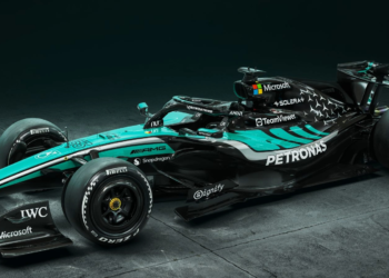 Mercedes has revealed a special livery for this weekend's Bahrain GP