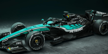 Mercedes has revealed a special livery for this weekend's Bahrain GP
