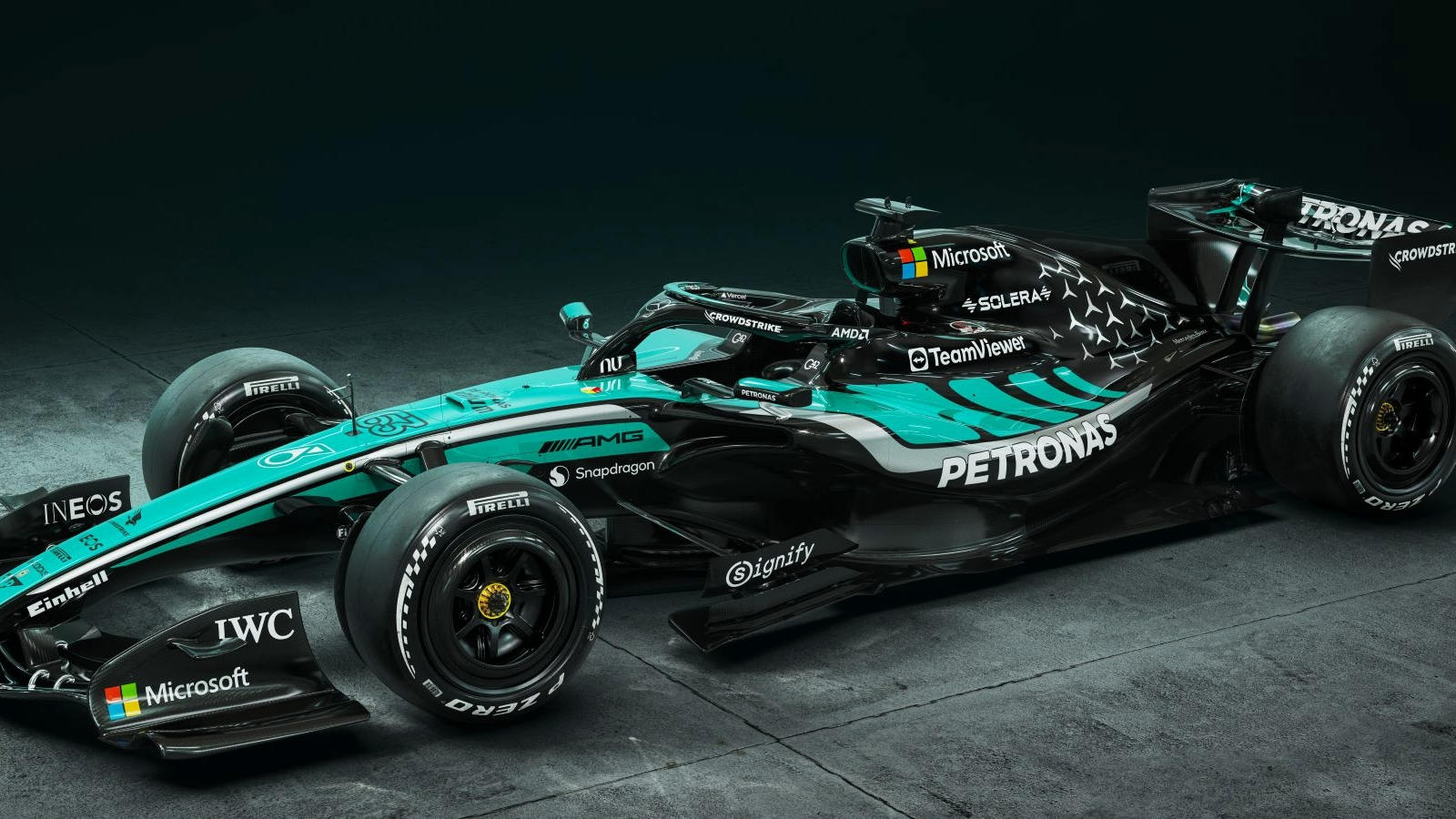 Mercedes has revealed a special livery for this weekend's Bahrain GP