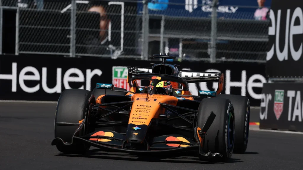Oscar Piastri did not have a successful race at the Madring