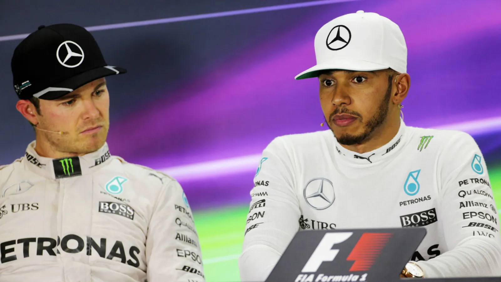Nico Rosberg and Lewis Hamilton shared a fraught relationship at Mercedes