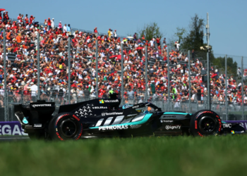 George Russell FP2 Italian GP
