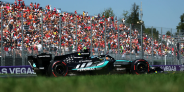 George Russell FP2 Italian GP